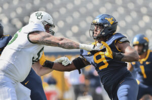 Jeffery Pooler one of the unsung heroes of West Virginia's defensive line